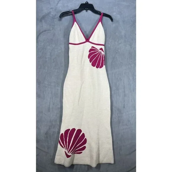 NEw Anthropologie The Wolfgang Sleeveless V-neck Knit Midi Dress Size Medium - Picture 3 of 10